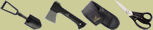 Gerber survival gear, shovels, camping gear, and tool kits
