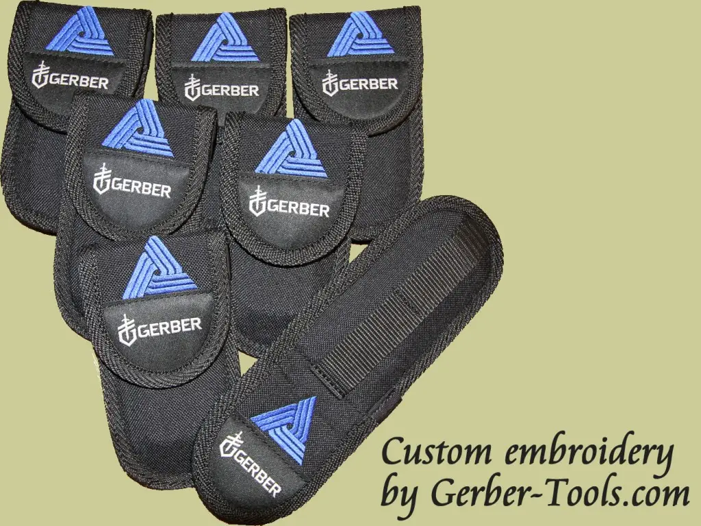 Embroidery and laser engraiving for military
