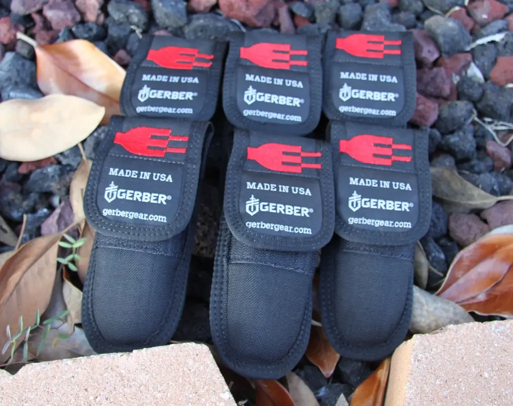 Embroidered Gerber Sheaths for Electricord