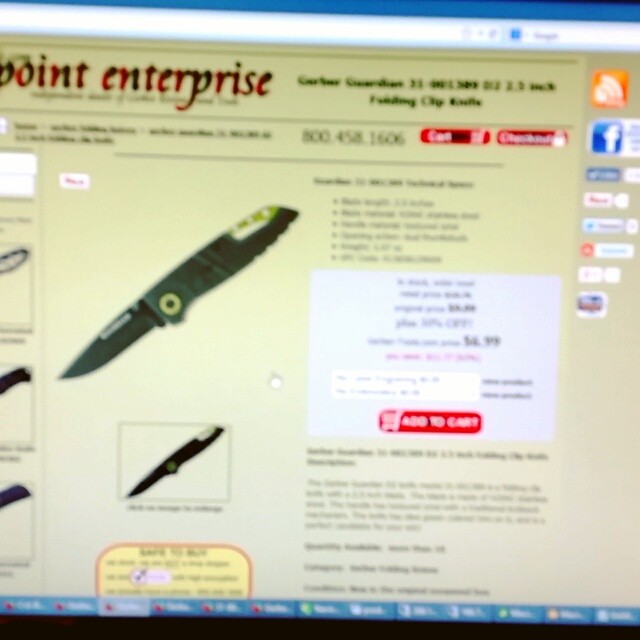 $6.99 Gerber Guardian knives at Gerber-Tools.com while they last. #knives #knives #gerbertools #GerberGear #GerberKnives