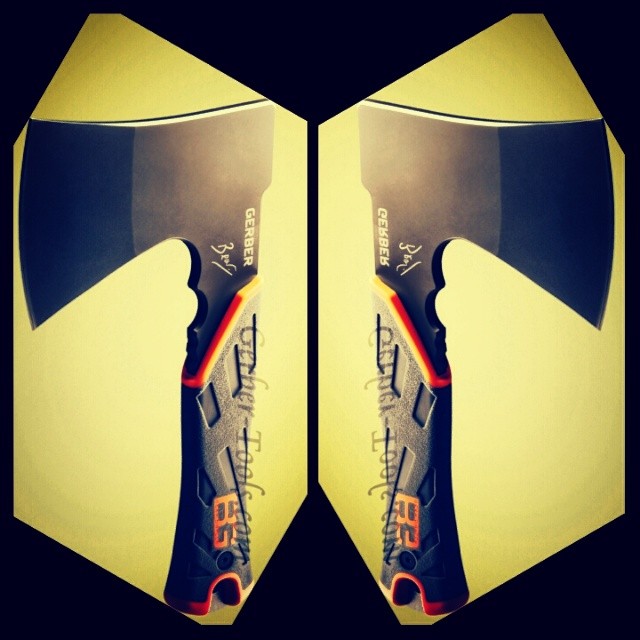 Just got a big shipment of these awesome Bear Grylls Survival Hatchets in today! Get your order in before they are gone again at www.Gerber-Tools.com gerbergear beargrylls bg survival hatchet axe bugout double chop