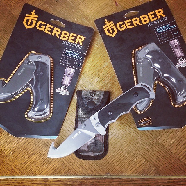 While supplies last we are letting these freeman folders go for $14.99. As you might notice these models are no longer produced by Gerber so once they are gone they are gone! GERBER-TOOLS.COM/FREEMAN GerberFreemanGuide FreemanGuide GerberKnives knives KnifeCommunity hunting camping