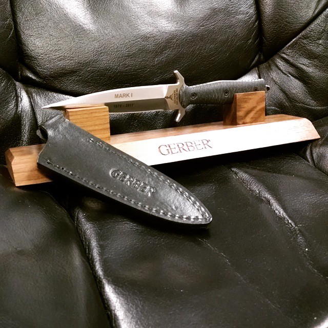 Gerber Mark I - 35th Anniversary Knife This has been discontinued since 2011, we have a few left in stock. The original boot knife! WWW.GERBER-TOOLS.COM GerberTools GerberMark1 mark1 knives BootKnife