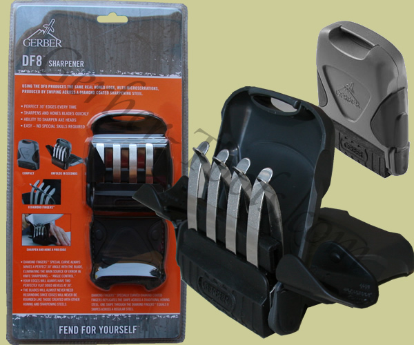 𝗛𝗢𝗡𝗘 Knife Sharpener, Knife Sharpening Tool Helps Repair and Restore  Blades, Detachable Two-Sided Diamond Sharpening Plates