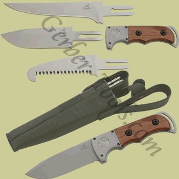 Gerber Freeman Exchange A Blade Knife 22-47195 22-07195