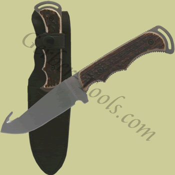 Gerber Freeman Stag Gut Hook Knife 22-01831