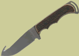 Gerber Freeman Stag Gut Hook Knife 22-01831