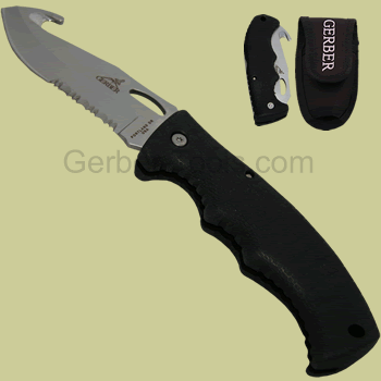 Gerber Gator II Folding Gut Hook Serrated 22-01448