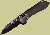 Gerber Highbrow Axis Lock Knife Sage Alum Handle Drop Point Plain Edge  30-001642