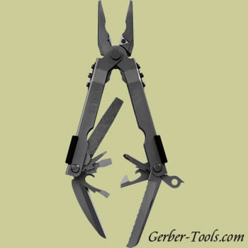 Gerber 30-000453 Multi-Plier 600 Needlenose Black, TAN Berry-Compliant Sheath