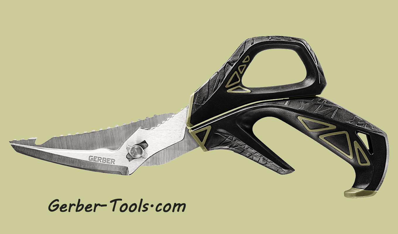 Gerber Gear Processor - Saltwater Fishing Shears for Fishing Gear