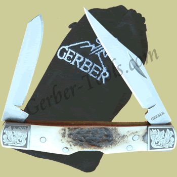 Gerber Stag Stockman CLS 2 Blade Knife 22-01034 22-41034