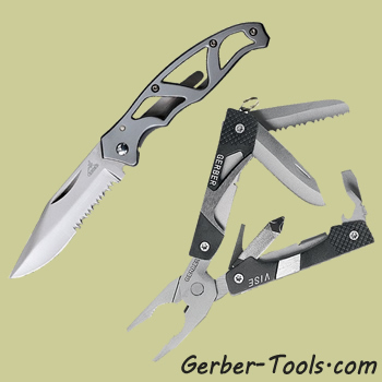 Gerber Vise and Mini Paraframe Combo 31-003205