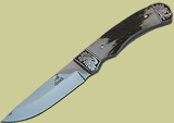 Gerber Wallowa Stag Drop Point Knife 22-01841 22-41841